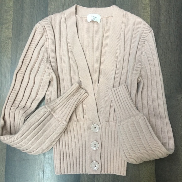 Wilfred New Front Plunge Cardigan - Picture 1 of 4